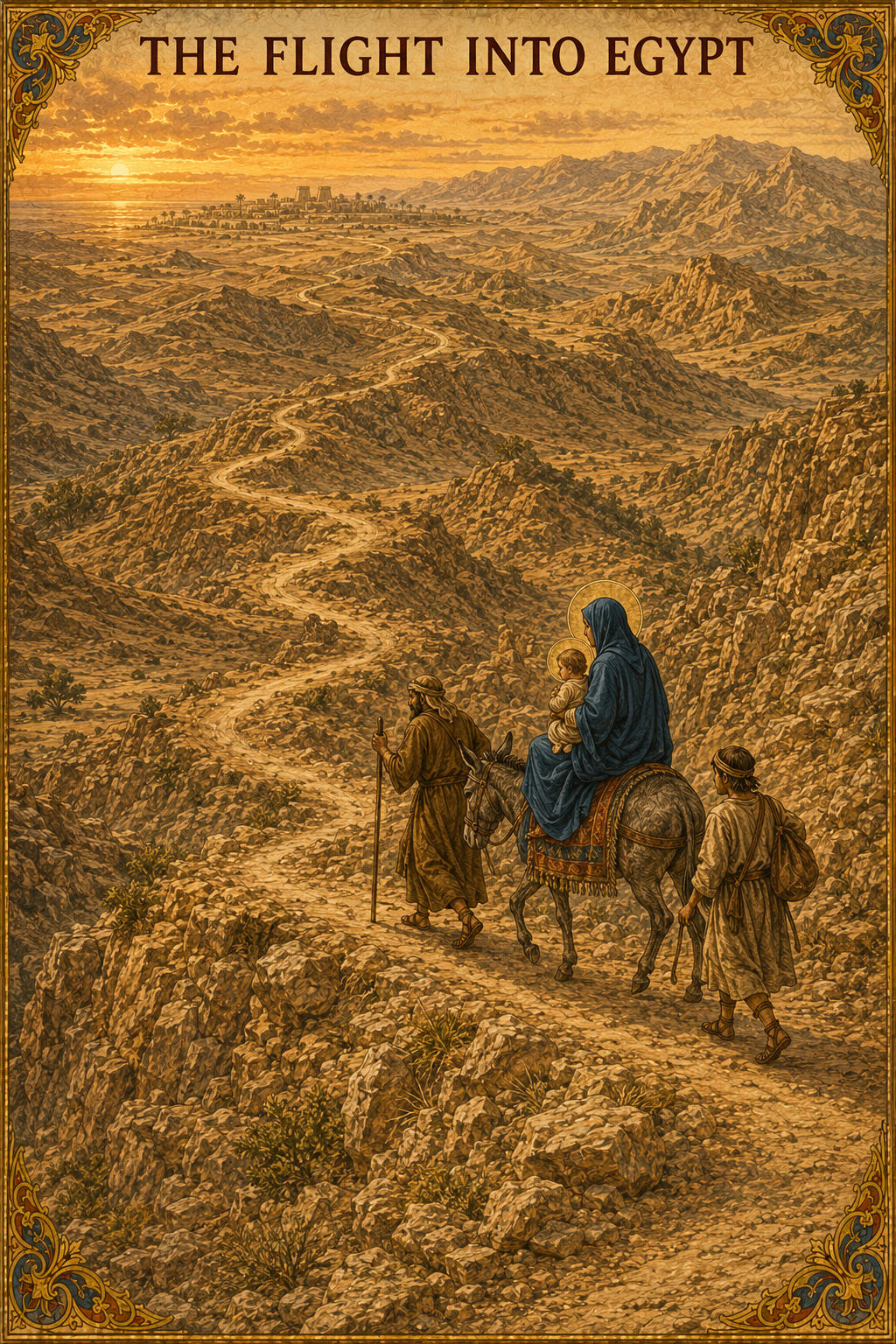 The Holy Family’s Perilous Journey to Egypt